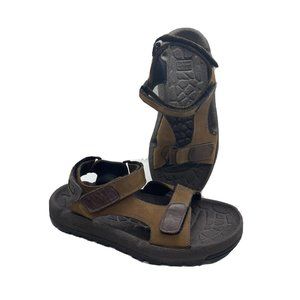 Rockport XCS Sandals Men's Sz 11 Fisherman MELV01 Brown Leather Vibram Soles